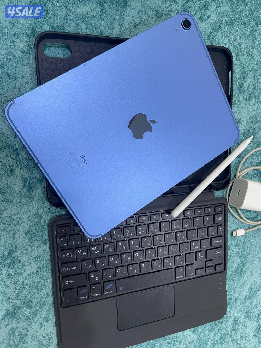 ايباد ابل 10 العاشر 64 قيقا بطارية 100 شريحة 5g كفالة 8 شهر0