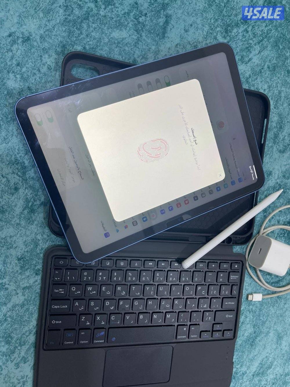 ايباد ابل 10 العاشر 64 قيقا بطارية 100 شريحة 5g كفالة 8 شهر4