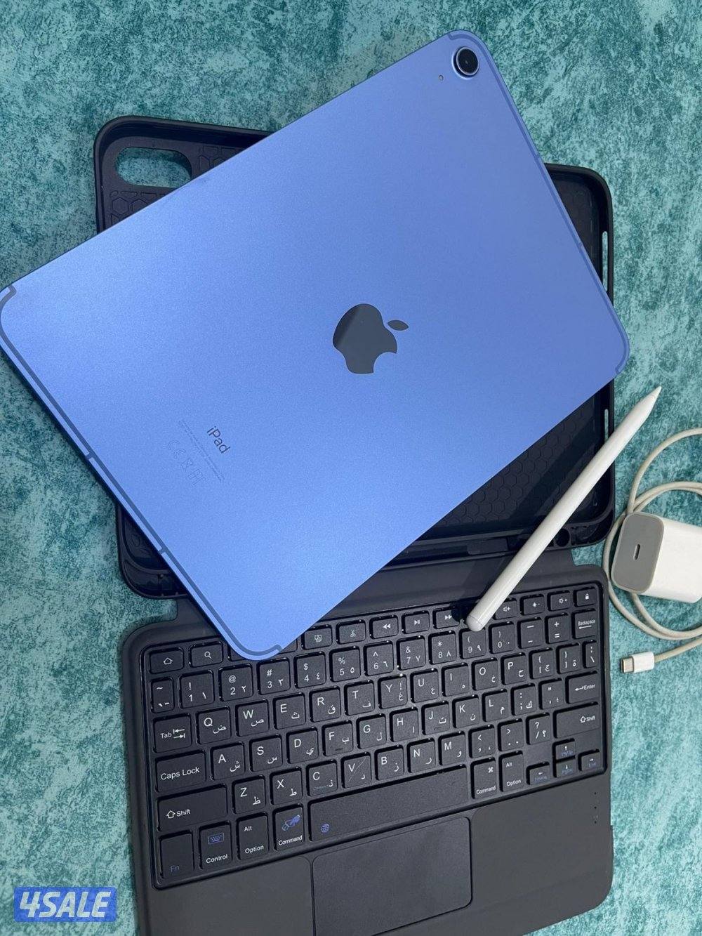 ايباد ابل 10 العاشر 64 قيقا بطارية 100 شريحة 5g كفالة 8 شهر6