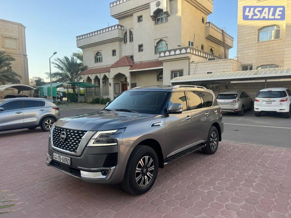 للبيع باترول تتانيوم موديل 2023 شرط الفحص صبغ الوكاله2