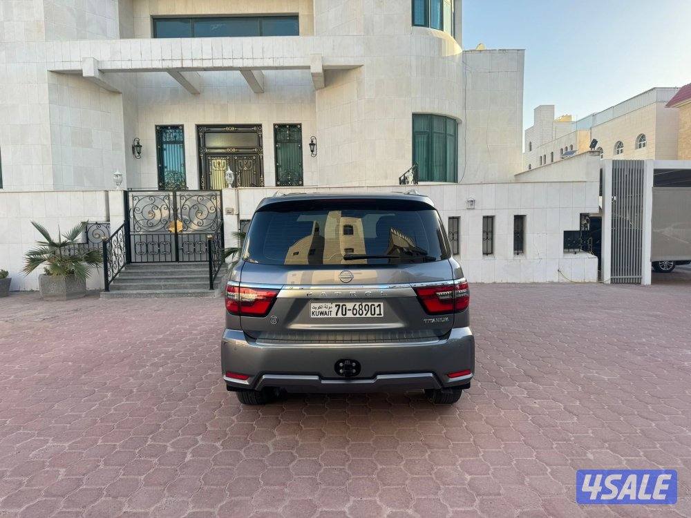 للبيع باترول تتانيوم موديل 2023 شرط الفحص صبغ الوكاله8