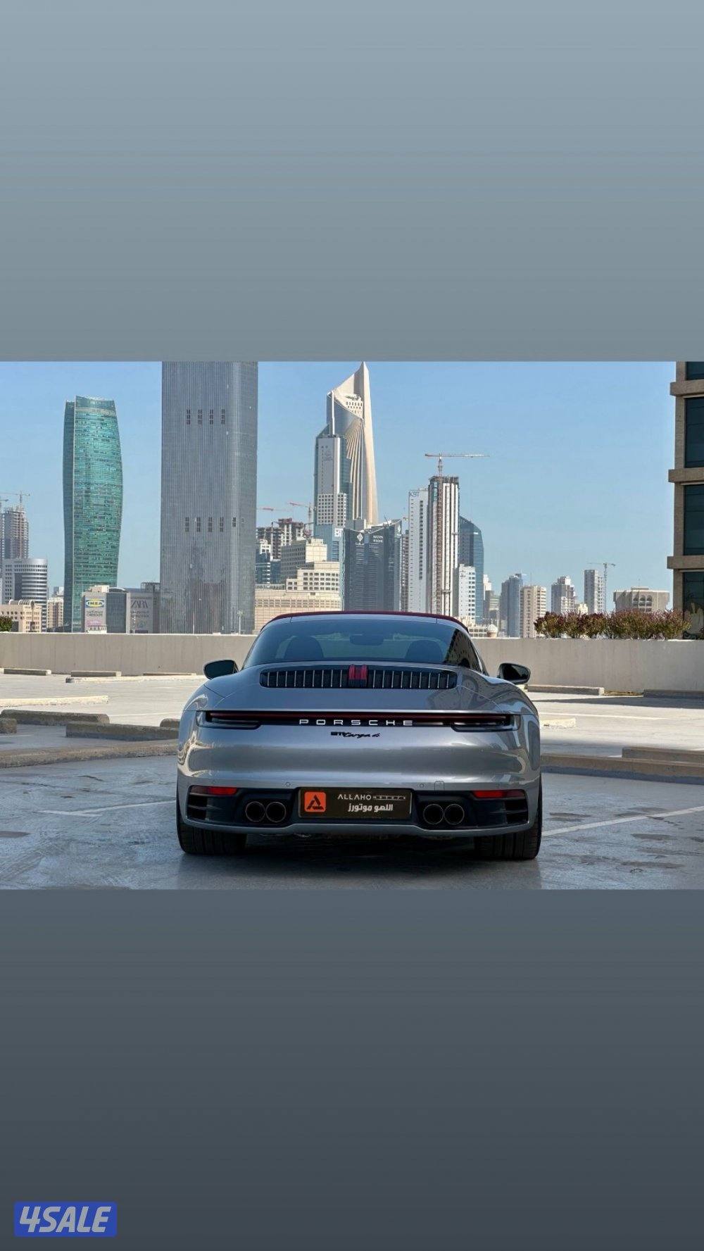 بورشه كريراTARGA 4 موديل2021 عداد46الف وارد بهبهاني سيرفس منتظم3