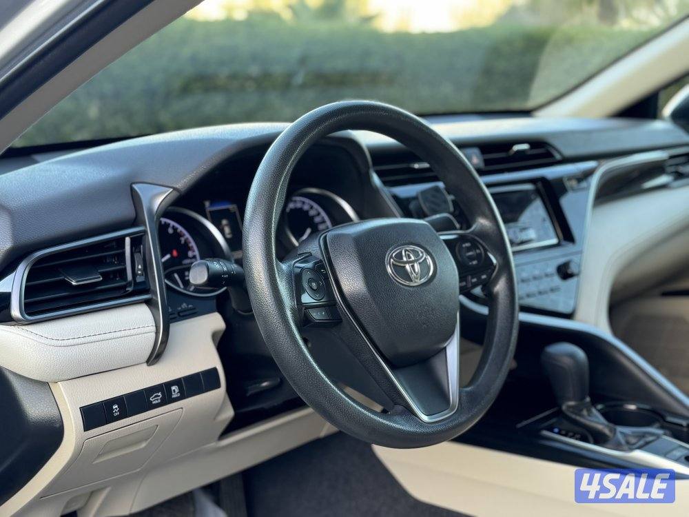 تويوتا كامري LE موديل 2019 صبغ الوكاله بحاله الوكاله15