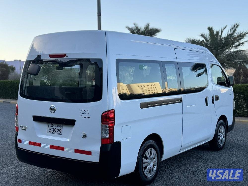 نيسان باص اورفان سقف عالي ركاب موديل 20193