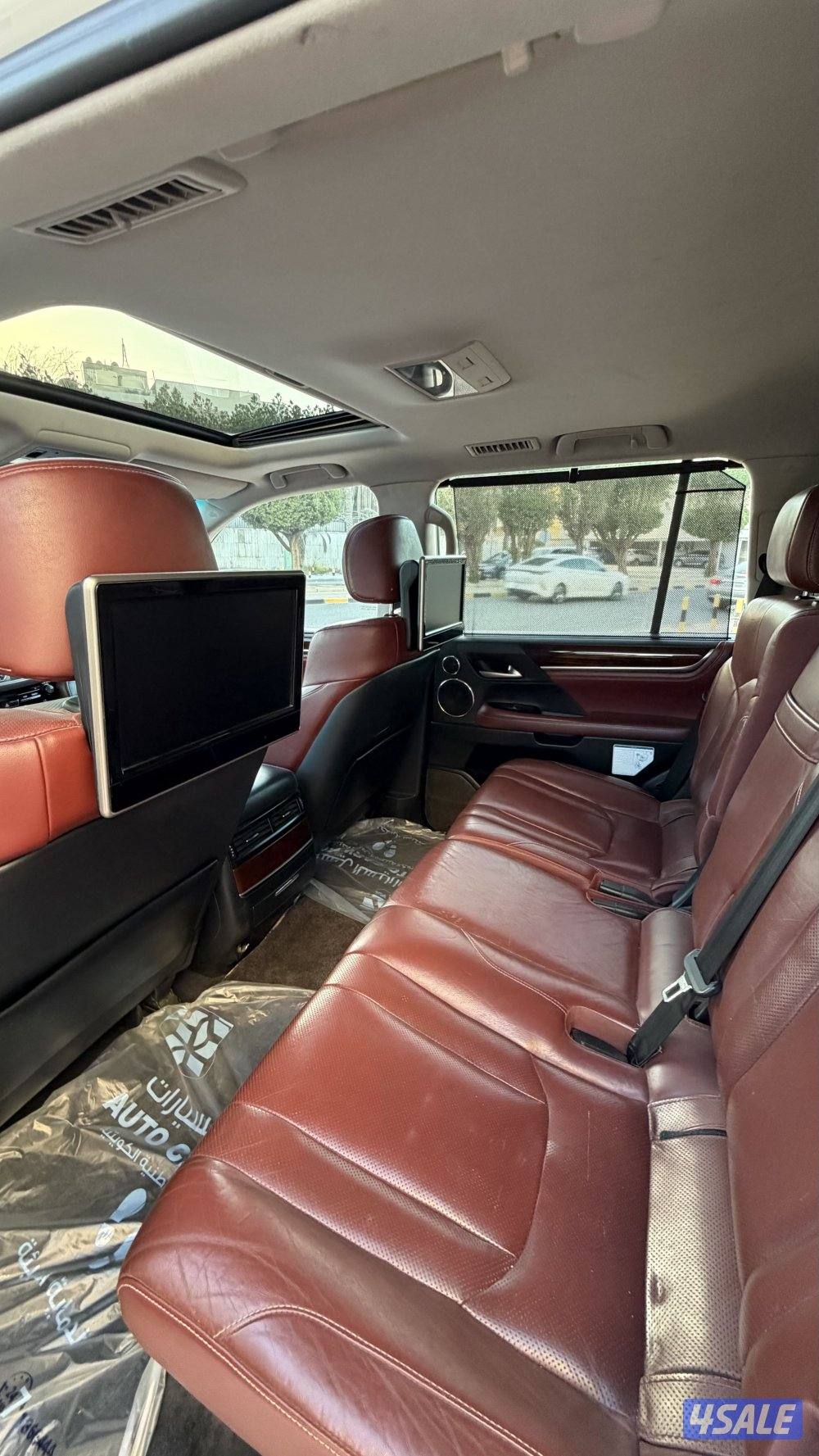 لكزس 570 موديل 18 شرط الفحص ماشي 34310