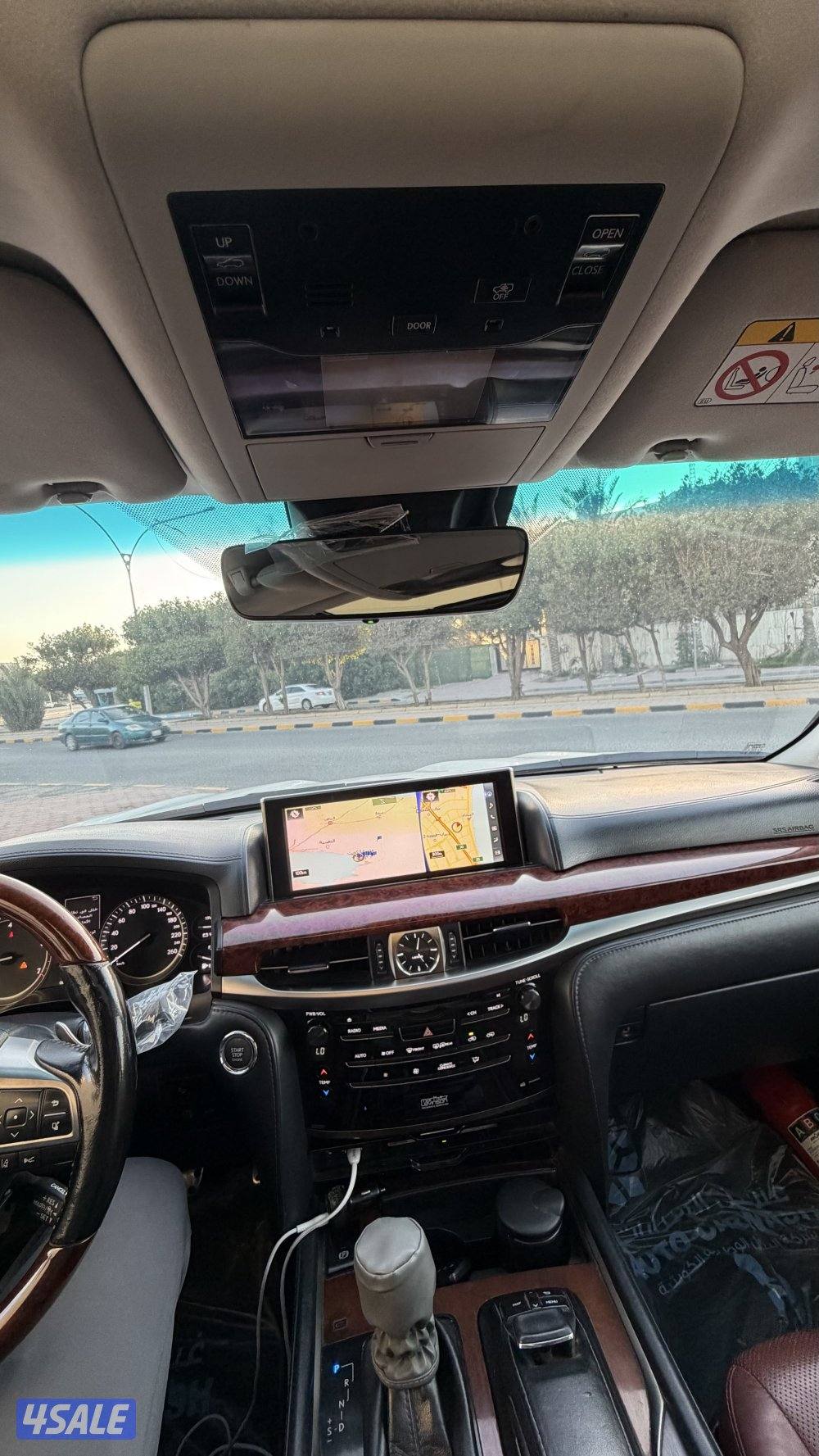 لكزس 570 موديل 18 شرط الفحص ماشي 34312