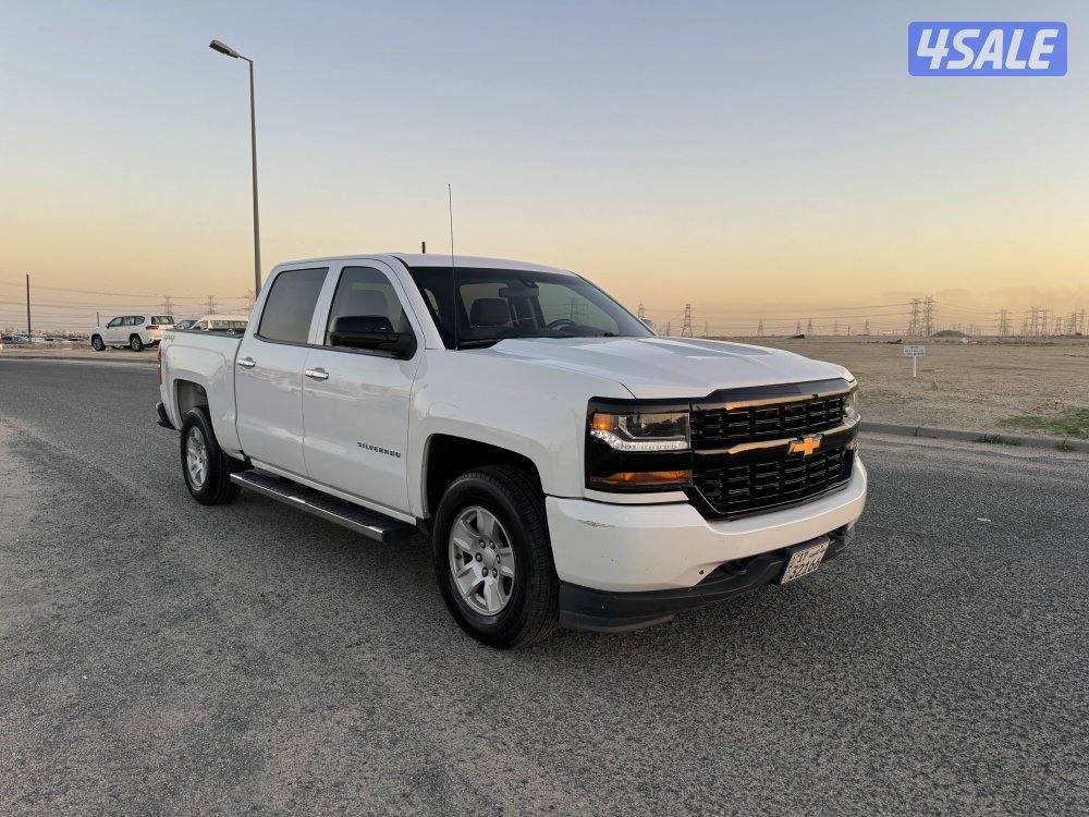 🏴سيلفرادو دبل جير ارضي 2017 صبغ وكاله شرط الفحص🏴0