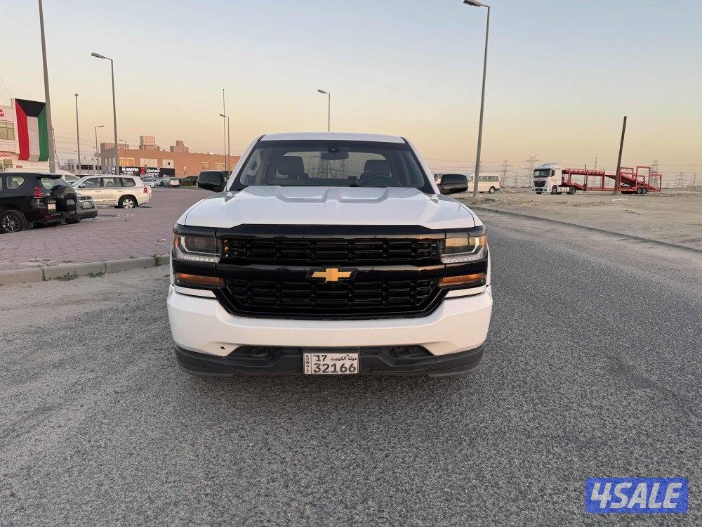 🏴سيلفرادو دبل جير ارضي 2017 صبغ وكاله شرط الفحص🏴2