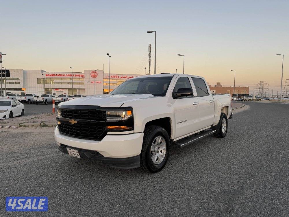 🏴سيلفرادو دبل جير ارضي 2017 صبغ وكاله شرط الفحص🏴5