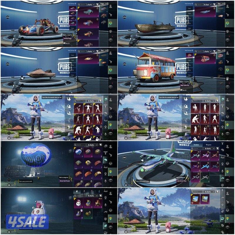 حساب ببجي ٤ كيل مسج لفله 58 وفيه ٢٣١ شده بيعه سريعه2