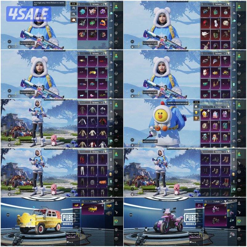 حساب ببجي ٤ كيل مسج لفله 58 وفيه ٢٣١ شده بيعه سريعه3