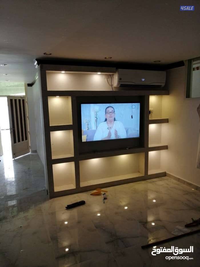 مينا جميع أعمال الجبس بورد قواطع سقف معا اضاىه مخفيه اسمنت بورد بديل ا1