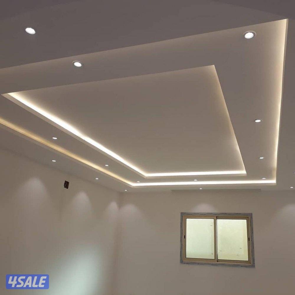 مينا جميع أعمال الجبس بورد قواطع سقف معا اضاىه مخفيه اسمنت بورد بديل ا4