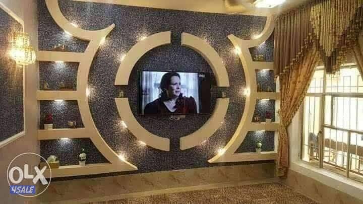 مينا جميع أعمال الجبس بورد قواطع سقف معا اضاىه مخفيه اسمنت بورد بديل ا10