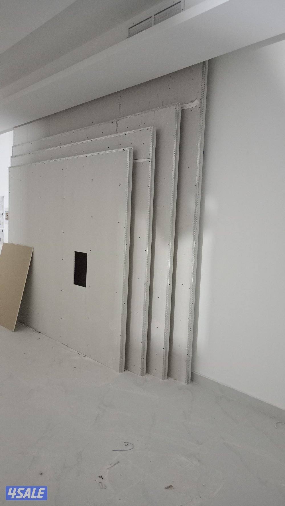 مينا جميع أعمال الجبس بورد قواطع سقف معا اضاىه مخفيه اسمنت بورد بديل ا13