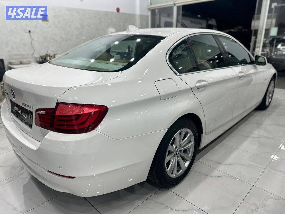 بس ام دبليو 520 I موديل ٢٠١٣ تيربو عداد ١٣٠ ألف كم وارد الوكاله1