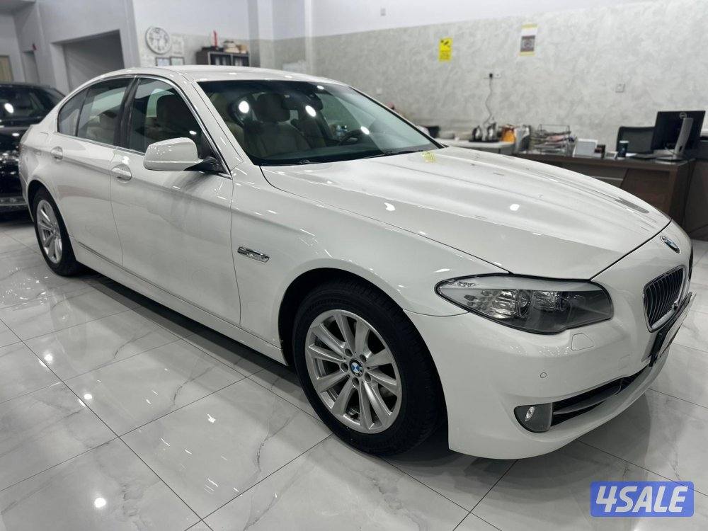 بس ام دبليو 520 I موديل ٢٠١٣ تيربو عداد ١٣٠ ألف كم وارد الوكاله2