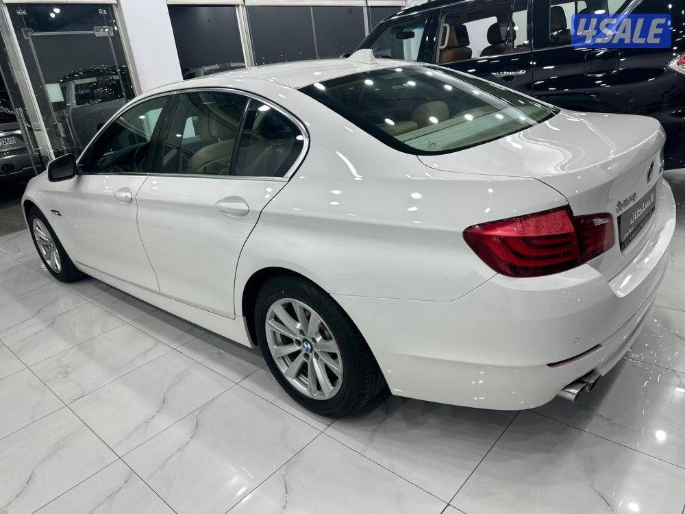 بس ام دبليو 520 I موديل ٢٠١٣ تيربو عداد ١٣٠ ألف كم وارد الوكاله3