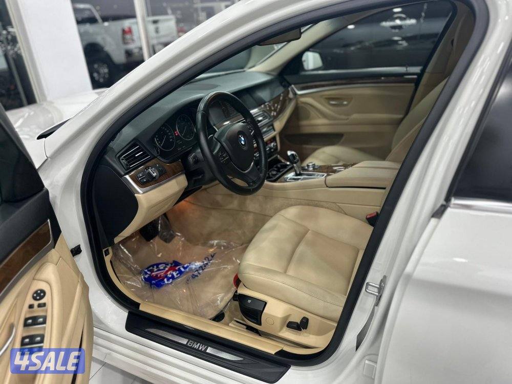 بس ام دبليو 520 I موديل ٢٠١٣ تيربو عداد ١٣٠ ألف كم وارد الوكاله4