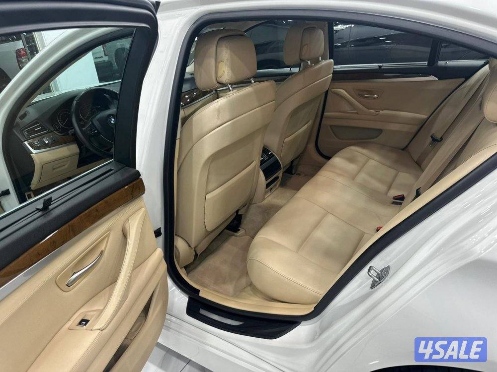 بس ام دبليو 520 I موديل ٢٠١٣ تيربو عداد ١٣٠ ألف كم وارد الوكاله5