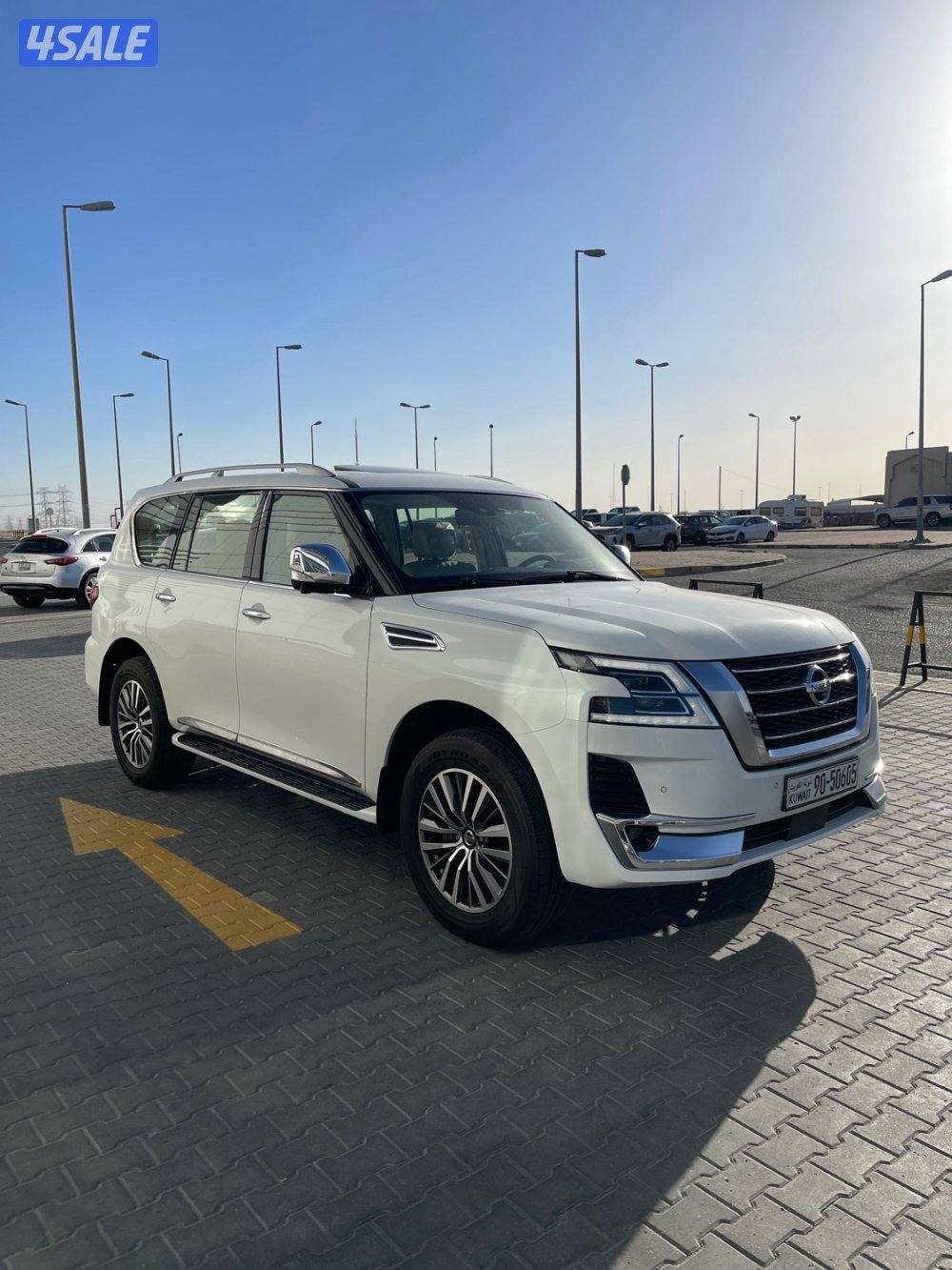 نيسان باترول بلاتينوم ستي وارد الخليج صبغ الوكاله شرط الفحص1