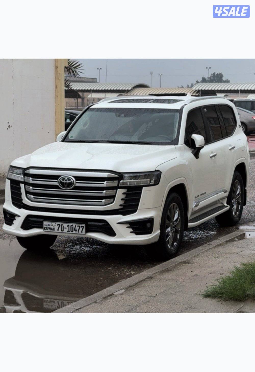 للبيع لاندكروزر ٢٠٢٢ ايرو اس من غير تيربو صبغ الوكاله ماعدا قطعتين0