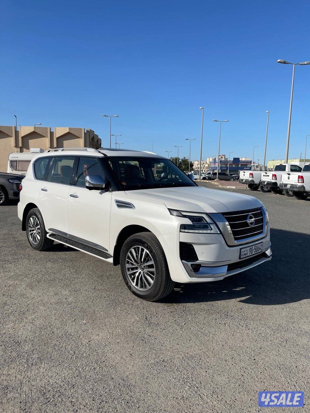 نيسان باترول بلاتينوم ستي وارد الخليج صبغ الوكاله شرط الفحص1