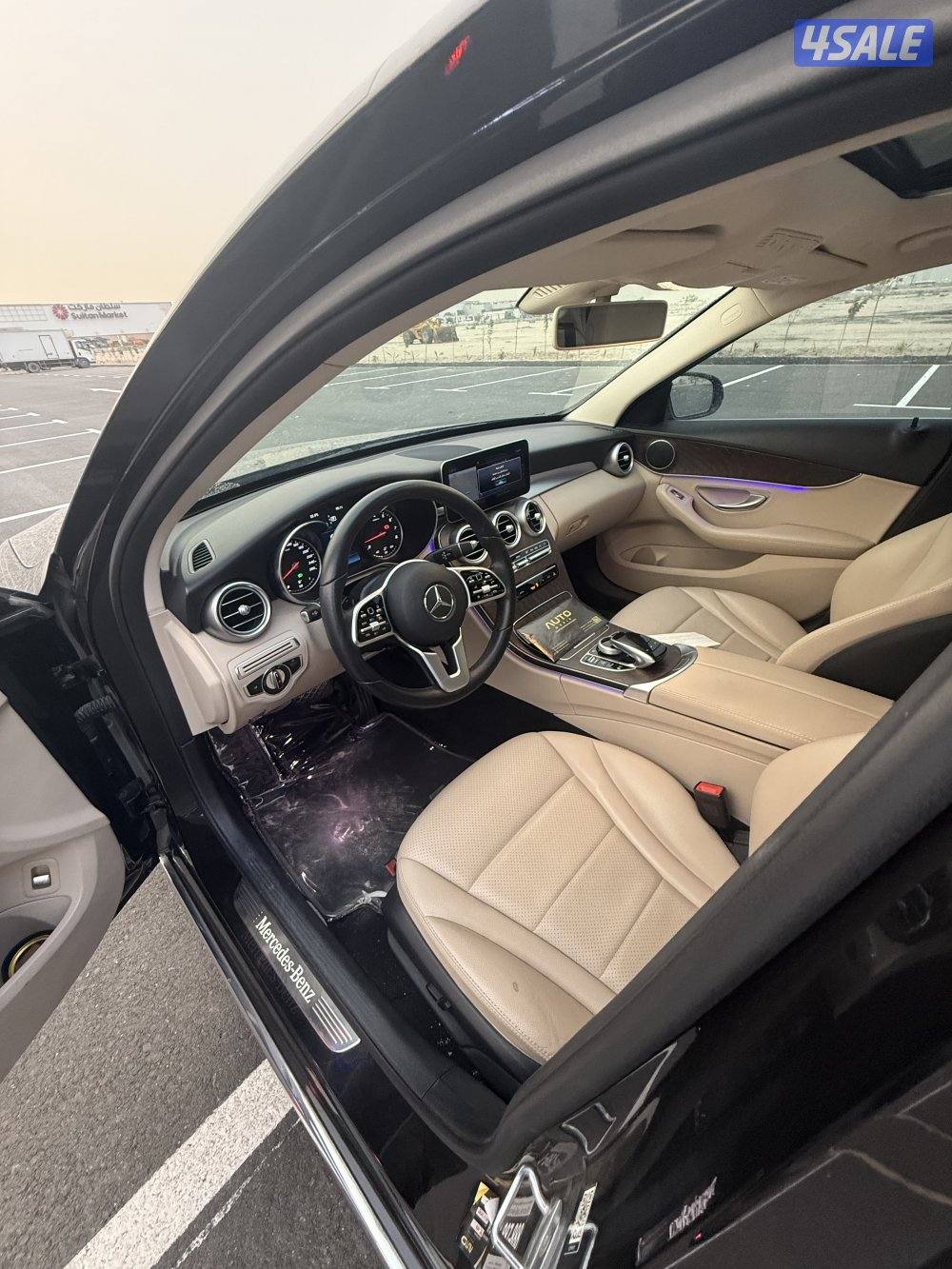 مرسيدس c200 شرط الفحص 20195