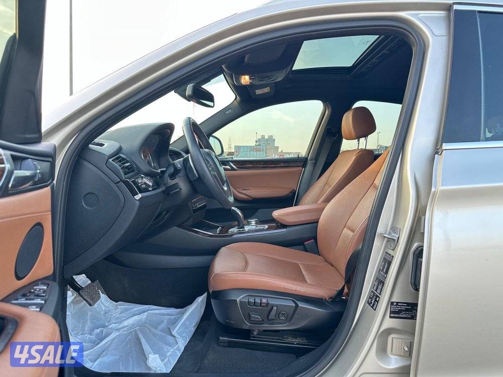 بي ام X4 موديل ٢٠١٦ ماشي ٨٢ ألف بحالة الوكالة8