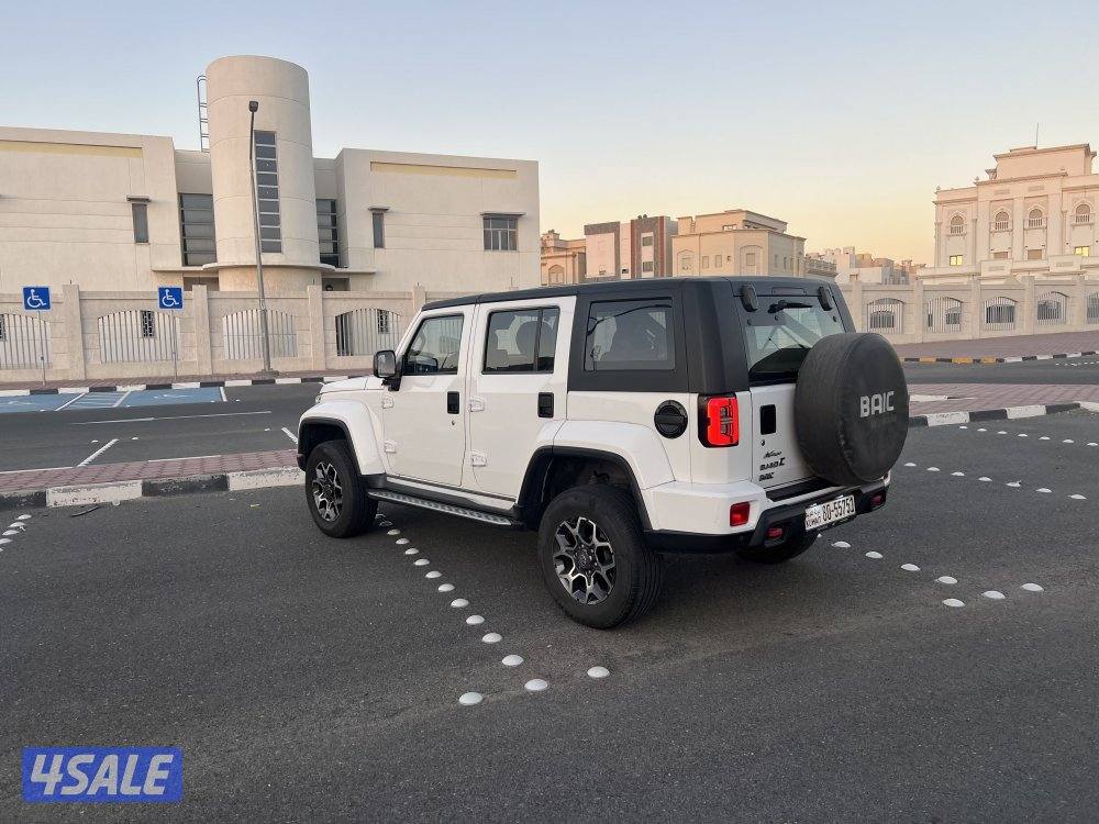 بايك BJ40 صبغ الوكاله baic ماشي 55 الف تحت الكفاله5