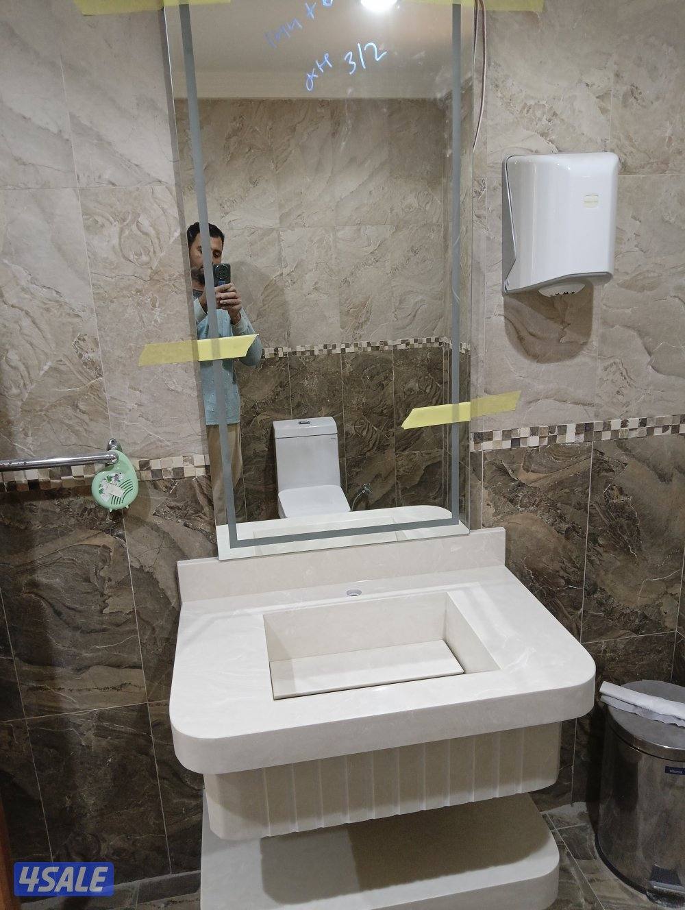 احداث المغاسل الرخام وتصليح مغاسل وتلميع الرخام جميع مناطق الكويت5