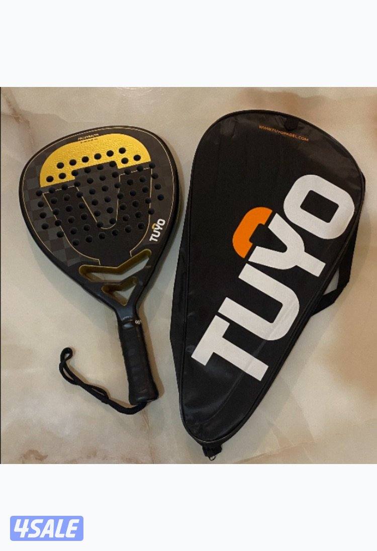 مضرب بادل جديد عليه حماية مع شنطة بادل New padel racket with shield1