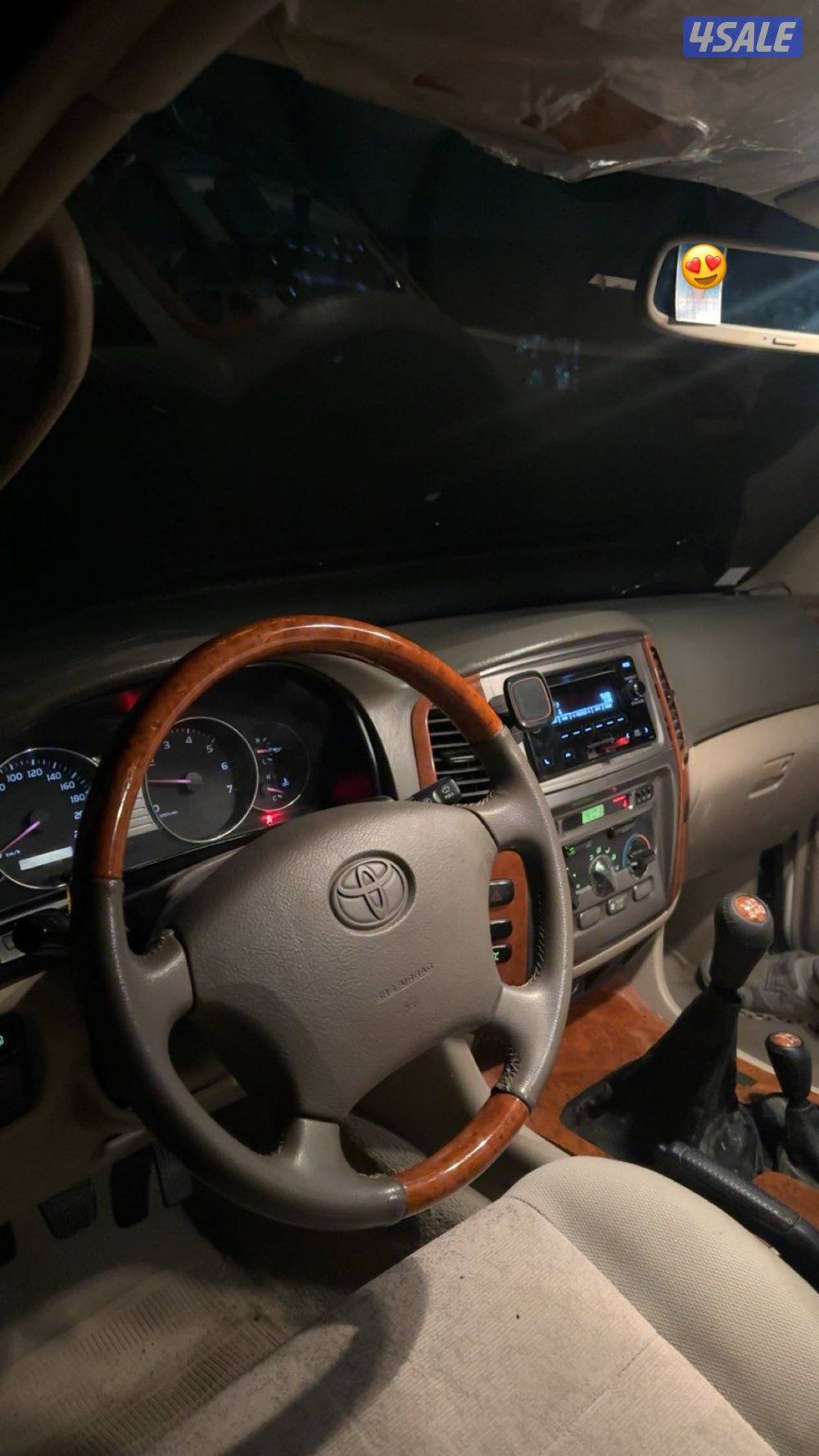 للبيع لاند 2003 قير عادي محول  شرط الفحص قير مكينه شاصي لايوثر بستعمال1