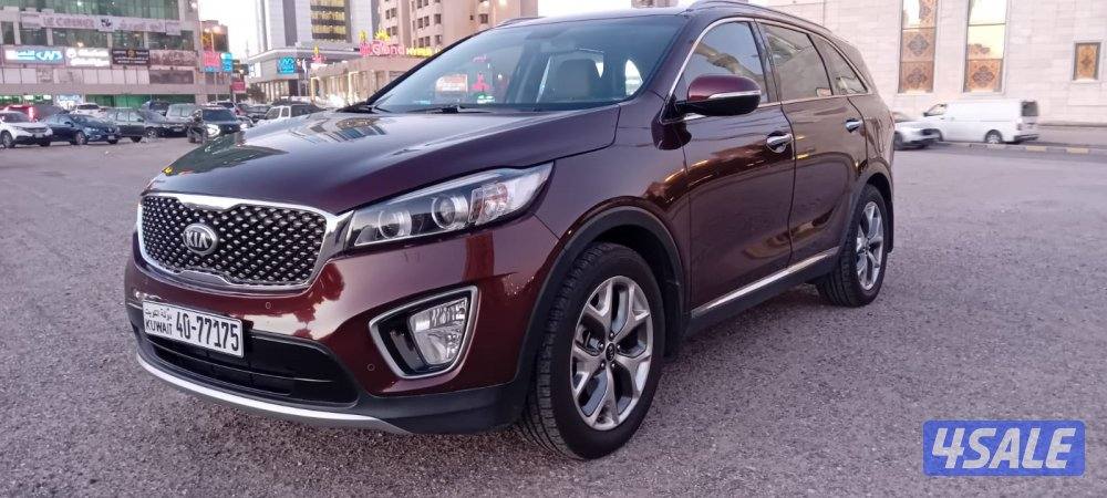 كيا سورينتو 2018 عداد قليل 125 الف صبغ الوكالة وبحالة الوكالة0