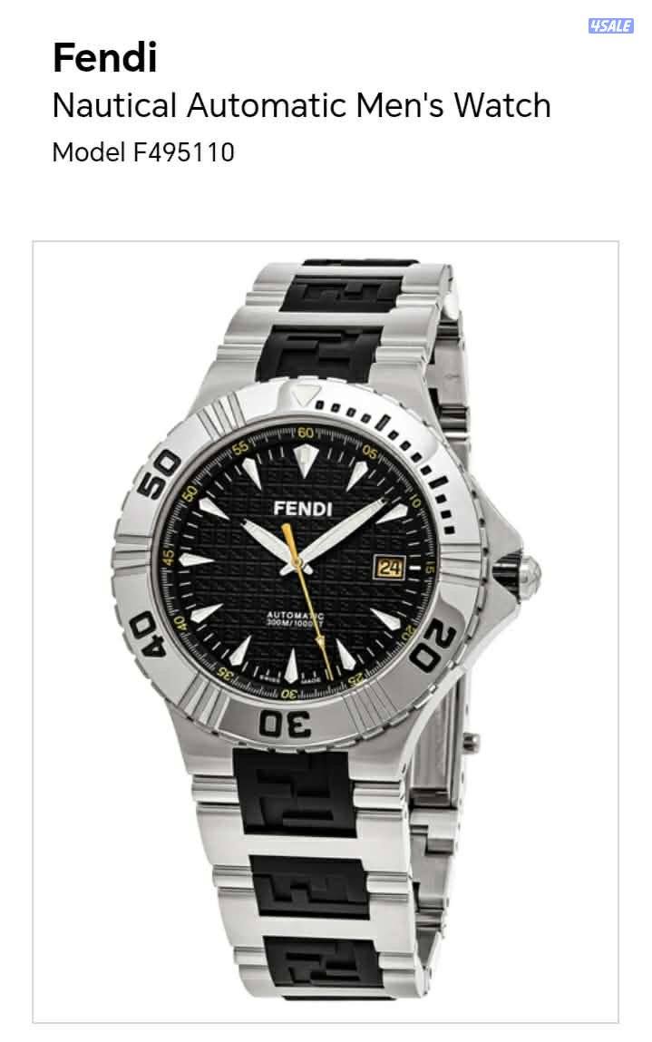 ساعه فندي استعمال خفيف للبيع1