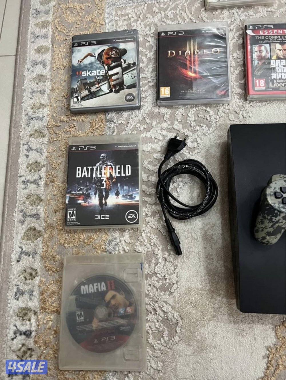 PS3 Slim 500GB with 11 Games1