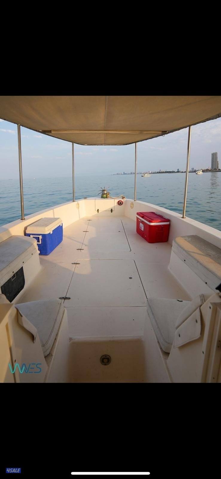 ٣٦ قدم مكاين سوزكي٢٥٠ فور ستروكر حمام مغسله2