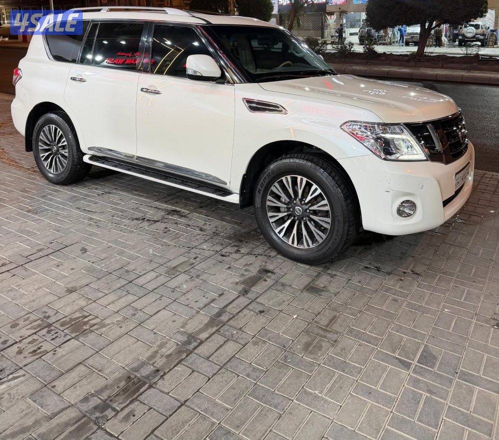 للبيع نيسان باترول 2017 صدفي 6 سلندر0