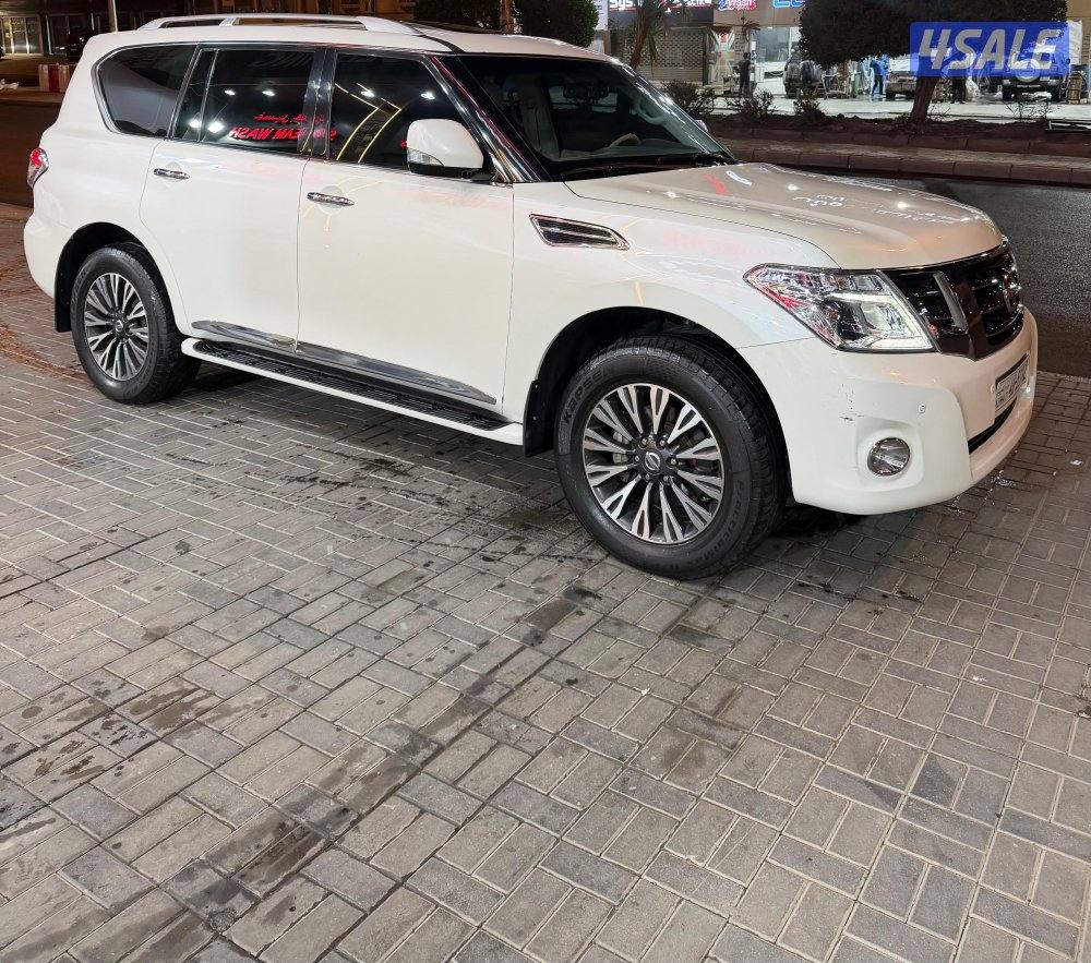 للبيع نيسان باترول 2017 صدفي 6 سلندر2