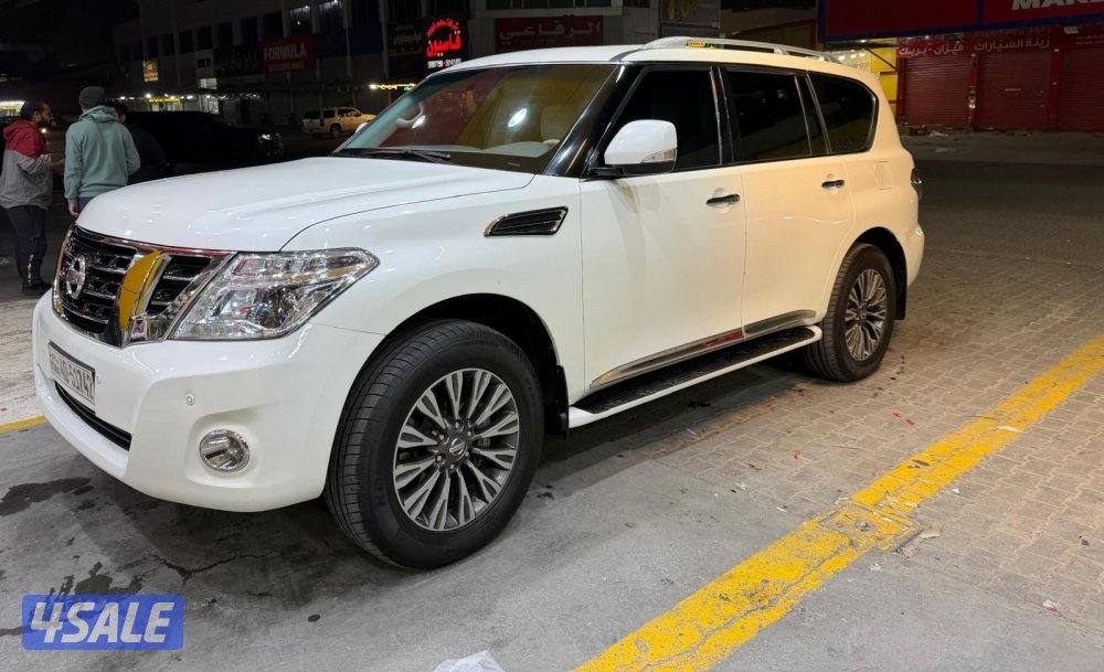 للبيع نيسان باترول 2017 صدفي 6 سلندر3