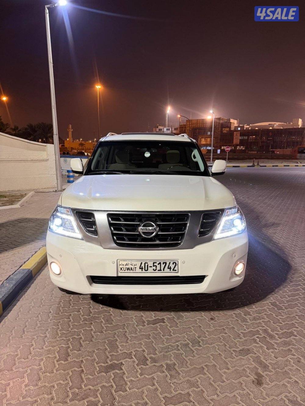 للبيع نيسان باترول 2017 صدفي 6 سلندر4