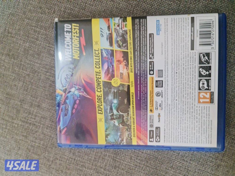 “PS5 Crew Motorfest – Clean Disc Like New – 8 KD”1
