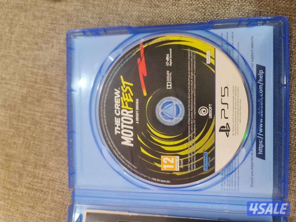 “PS5 Crew Motorfest – Clean Disc Like New – 8 KD”2