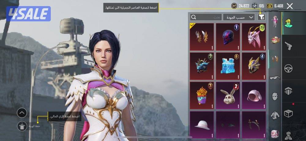 حساب ببجي عادي5