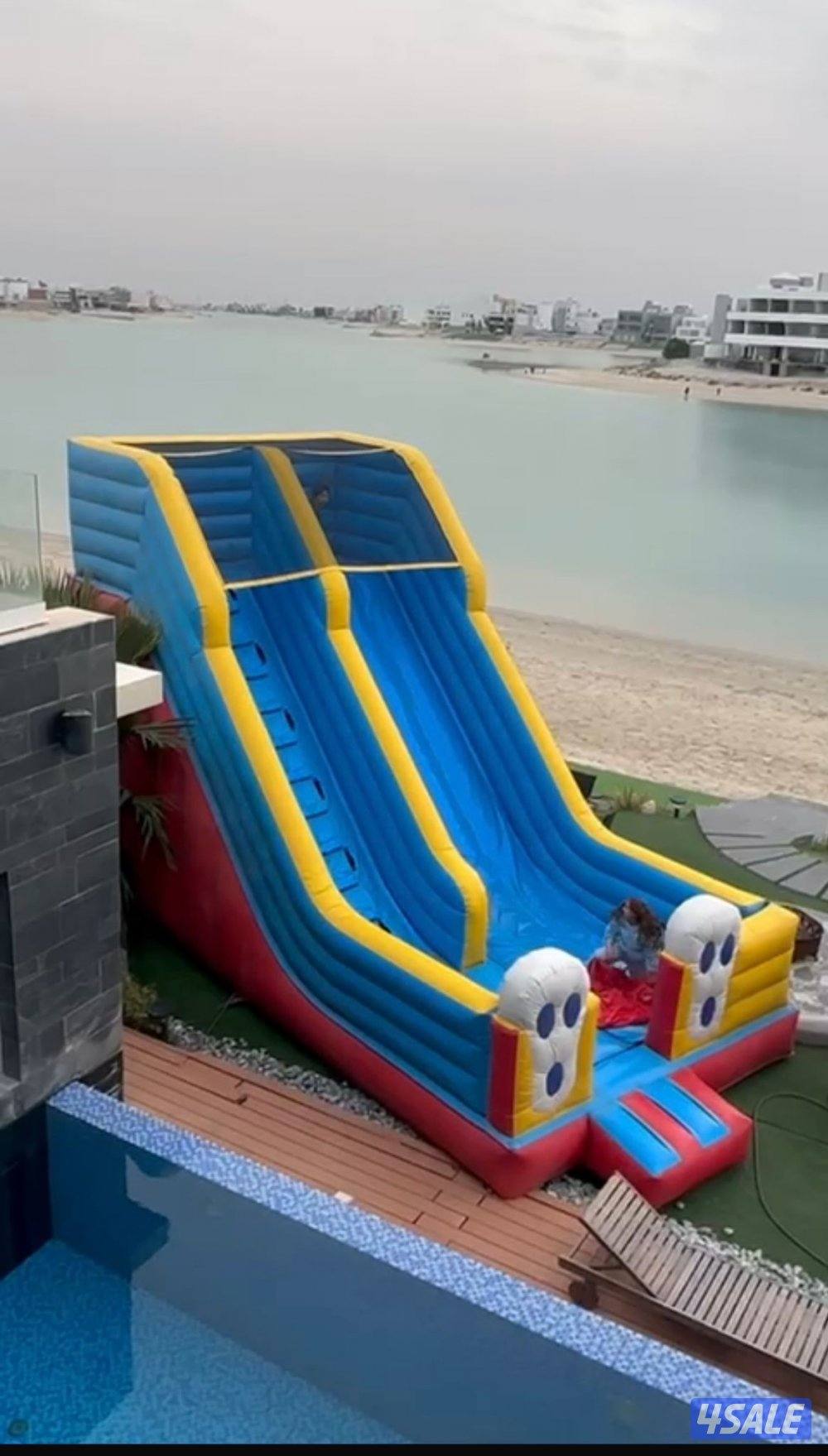 للإيجار  نطاطيات والعاب اكترونيه4