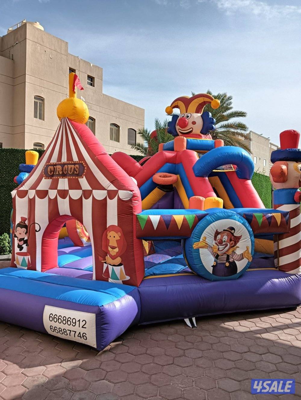 للإيجار  نطاطيات والعاب اكترونيه8