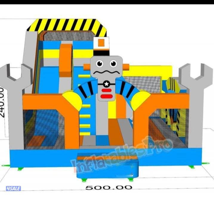 للإيجار  نطاطيات والعاب اكترونيه10