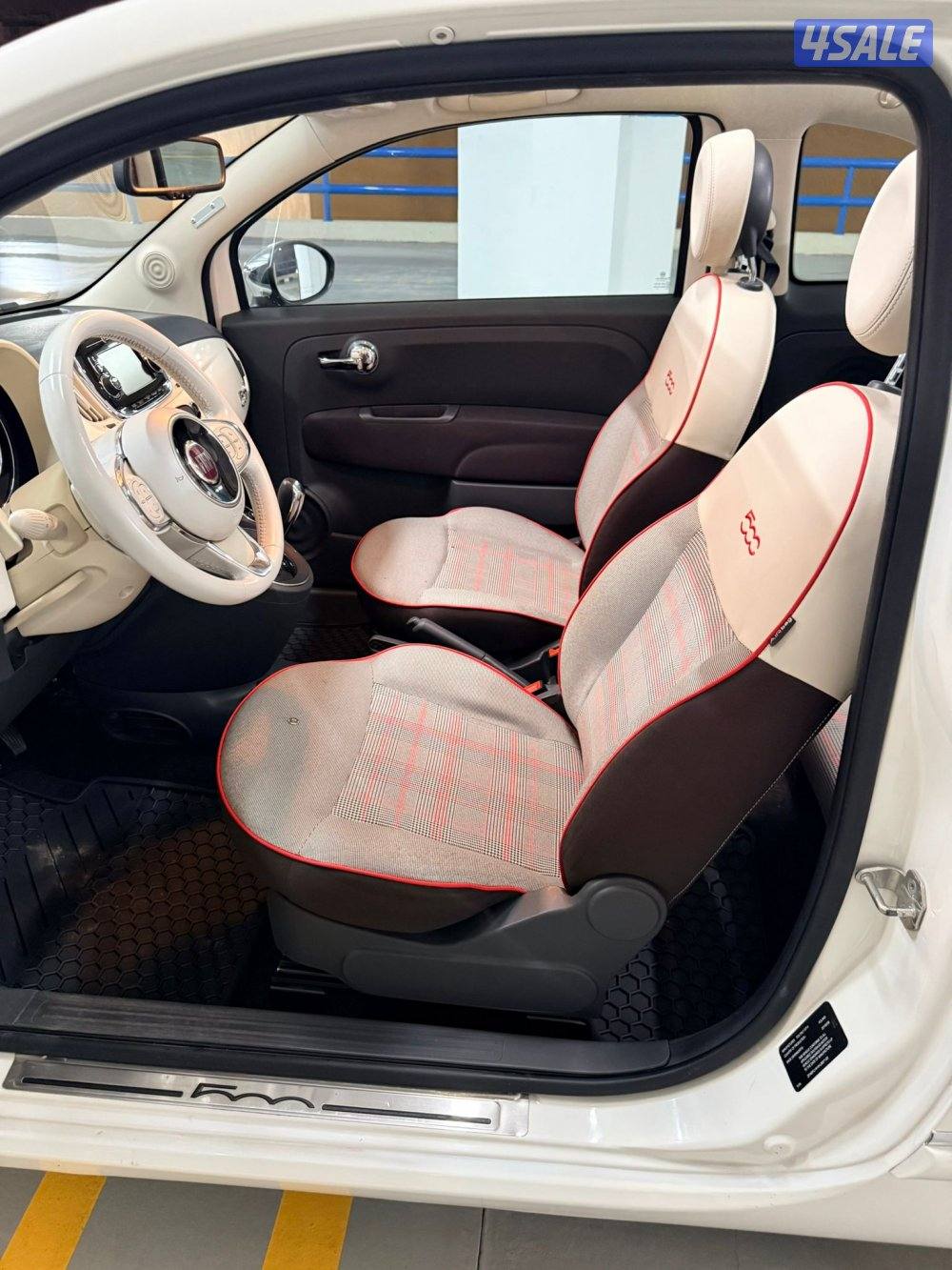 فيات 500c 2017. كشف بحاله فوق الممتازة سيرفيس منتظم حتي الآن1