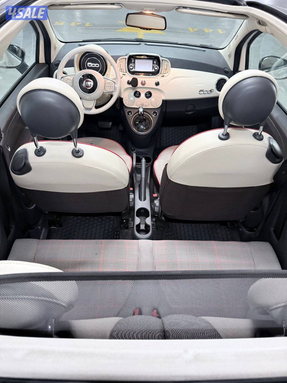 فيات 500c 2017. كشف بحاله فوق الممتازة سيرفيس منتظم حتي الآن2