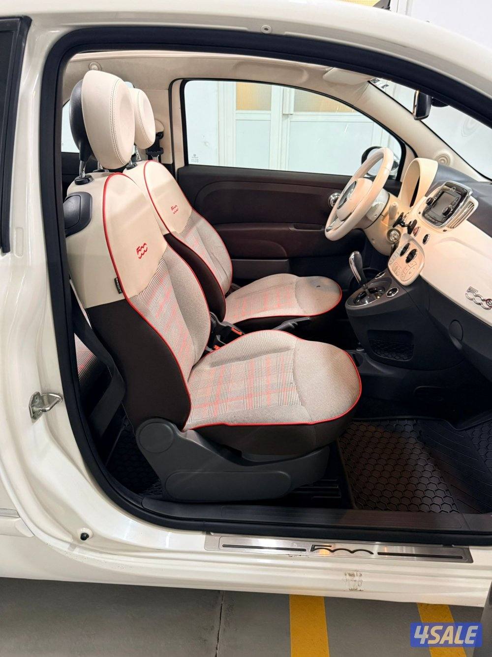 فيات 500c 2017. كشف بحاله فوق الممتازة سيرفيس منتظم حتي الآن4